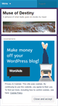 Mobile Screenshot of museofdestiny.wordpress.com