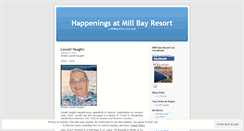 Desktop Screenshot of millbayresort.wordpress.com