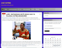 Tablet Screenshot of ijuekatiba.wordpress.com