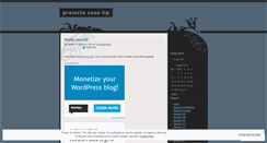 Desktop Screenshot of proiectecasetip2.wordpress.com