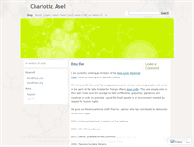 Tablet Screenshot of charlottaasell.wordpress.com