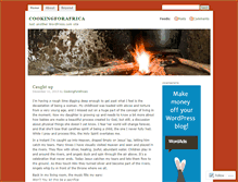 Tablet Screenshot of cookingforafrica.wordpress.com
