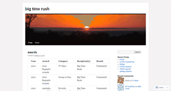 Desktop Screenshot of bigtimerushtickets.wordpress.com