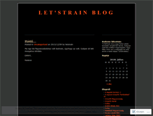 Tablet Screenshot of letstrain.wordpress.com