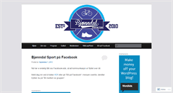 Desktop Screenshot of bjonndalsport.wordpress.com