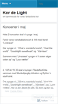 Mobile Screenshot of kordelight.wordpress.com