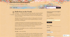Desktop Screenshot of danniroundtheworld.wordpress.com