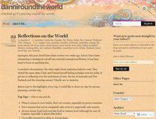 Tablet Screenshot of danniroundtheworld.wordpress.com