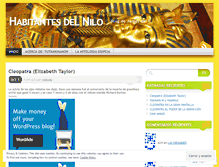 Tablet Screenshot of egiptologo.wordpress.com