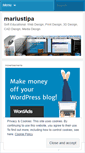 Mobile Screenshot of mariustipa.wordpress.com