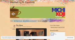 Desktop Screenshot of michikojichoi.wordpress.com