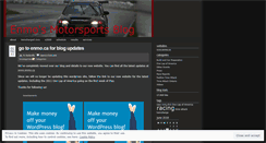 Desktop Screenshot of enmoracing.wordpress.com