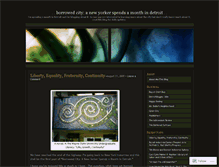 Tablet Screenshot of amonthindetroit.wordpress.com