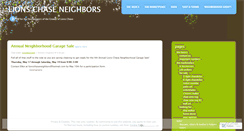 Desktop Screenshot of lionschase.wordpress.com
