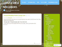 Tablet Screenshot of lionschase.wordpress.com