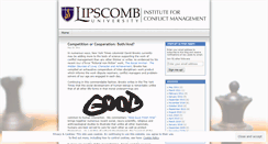 Desktop Screenshot of lipscombicm.wordpress.com