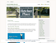 Tablet Screenshot of fletcherplace.wordpress.com