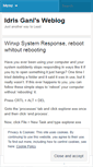 Mobile Screenshot of idrisgani.wordpress.com