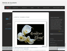 Tablet Screenshot of mobiladebucatarie.wordpress.com