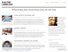 Tablet Screenshot of electricladieszap.wordpress.com