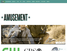Tablet Screenshot of amusementblog.wordpress.com