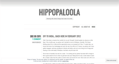 Desktop Screenshot of hippopaloola.wordpress.com