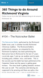 Mobile Screenshot of 365richmondva.wordpress.com