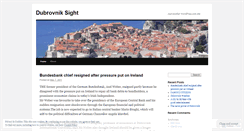 Desktop Screenshot of dubrovniksight.wordpress.com