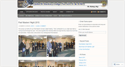 Desktop Screenshot of barkleylodge621.wordpress.com