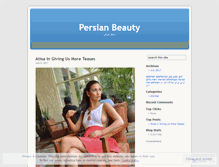 Tablet Screenshot of persiangirls.wordpress.com