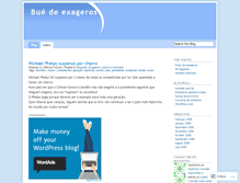 Tablet Screenshot of buedeexcessos.wordpress.com