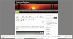 Desktop Screenshot of emprendecoaching.wordpress.com