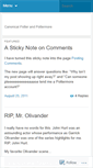 Mobile Screenshot of expatronum.wordpress.com