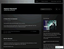 Tablet Screenshot of expatronum.wordpress.com