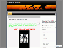 Tablet Screenshot of danielsylvain.wordpress.com