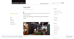 Desktop Screenshot of graphicsavenue.wordpress.com
