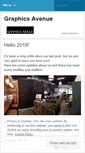 Mobile Screenshot of graphicsavenue.wordpress.com