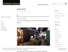 Tablet Screenshot of graphicsavenue.wordpress.com