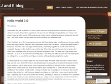 Tablet Screenshot of jandestories.wordpress.com