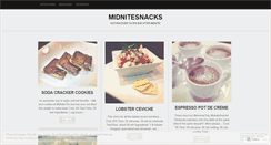 Desktop Screenshot of midnitesnacks.wordpress.com