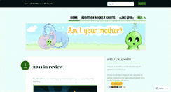 Desktop Screenshot of amiyourmother.wordpress.com