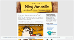 Desktop Screenshot of elblogamarillo.wordpress.com