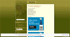 Desktop Screenshot of mehhekk.wordpress.com