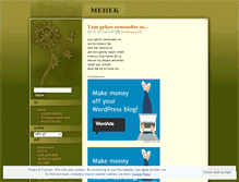 Tablet Screenshot of mehhekk.wordpress.com