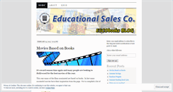 Desktop Screenshot of escobooks.wordpress.com