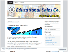Tablet Screenshot of escobooks.wordpress.com