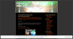 Desktop Screenshot of echoesofpinkfloyd.wordpress.com