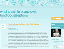 Tablet Screenshot of charminbearstravel.wordpress.com