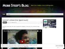 Tablet Screenshot of mobbsteep.wordpress.com