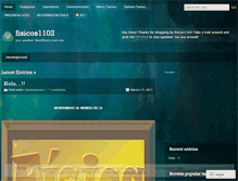 Tablet Screenshot of fisicos1102.wordpress.com